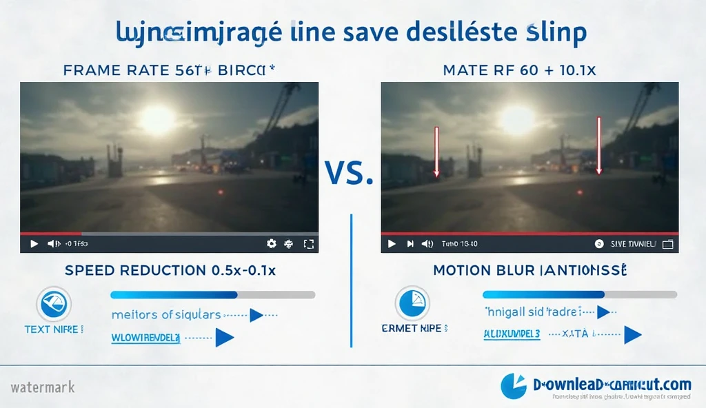 Adjusting Frame Rate and Motion Blur Settings