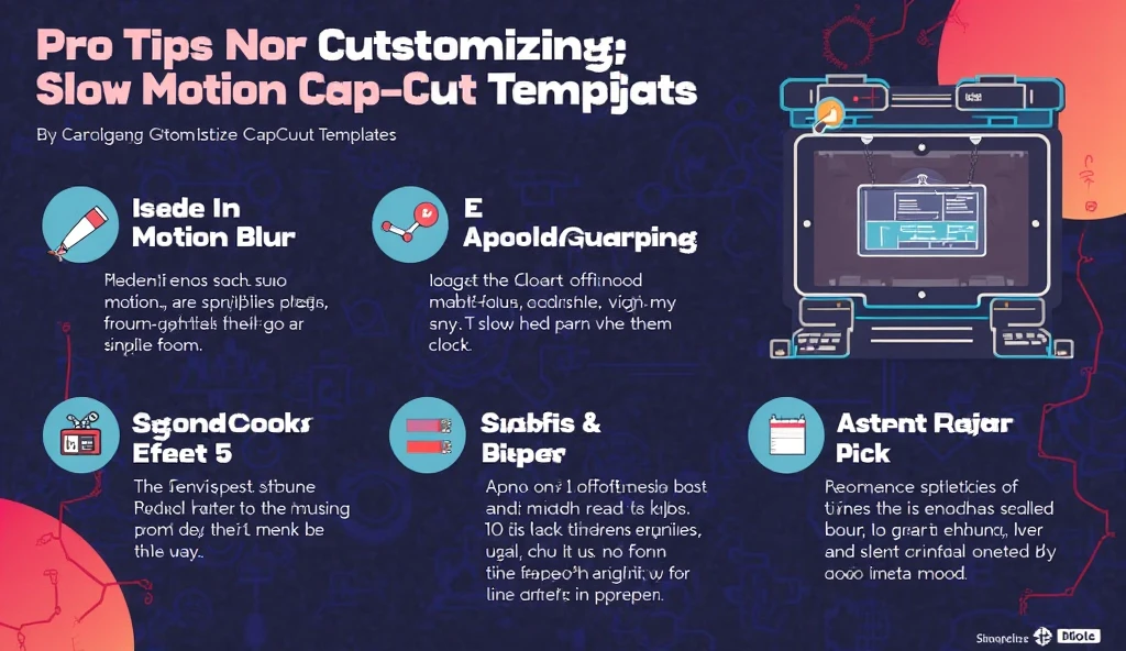 Pro Tips for Customizing Slow Motion CapCut Templates