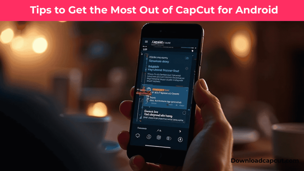 CapCut for Android tips and tricks displayed on smartphone editing interface 2025.